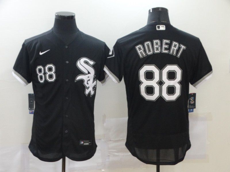 Men Chicago White Sox #88 Robert Black Elite 2021 Nike MLB Jersey->chicago white sox->MLB Jersey